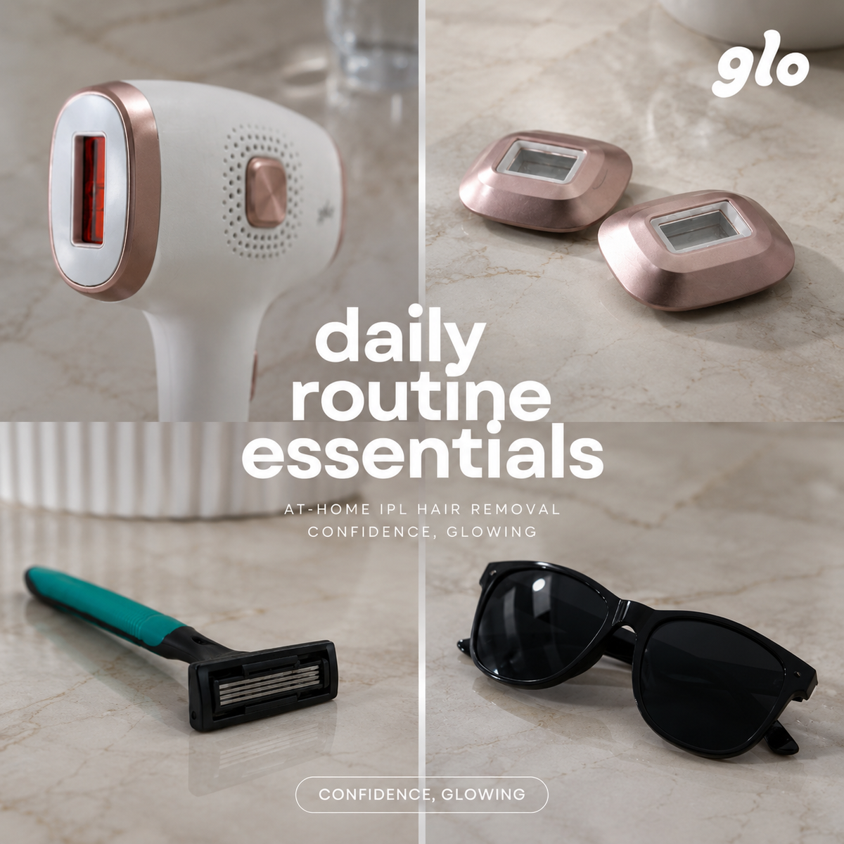 Glo IPL Pro — At-Home Hair Removal System